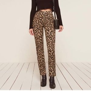 Reformation Braydon Black Pants Size 8 Never worn!